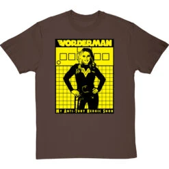 Carol Vorderman: Maths T-Shirt -ThinkWear Collective Sales vorderman maths tshirt hazelnuttshirt