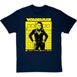 Carol Vorderman: Maths T-Shirt -ThinkWear Collective Sales vorderman maths tshirt navybluetshirt