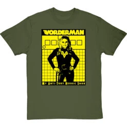 Carol Vorderman: Maths T-Shirt -ThinkWear Collective Sales vorderman maths tshirt olivetshirt