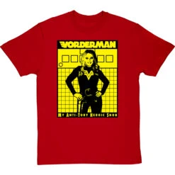 Carol Vorderman: Maths T-Shirt -ThinkWear Collective Sales vorderman maths tshirt redtshirt