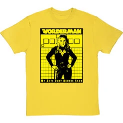 Carol Vorderman: Maths T-Shirt -ThinkWear Collective Sales vorderman maths tshirt yellowtshirt