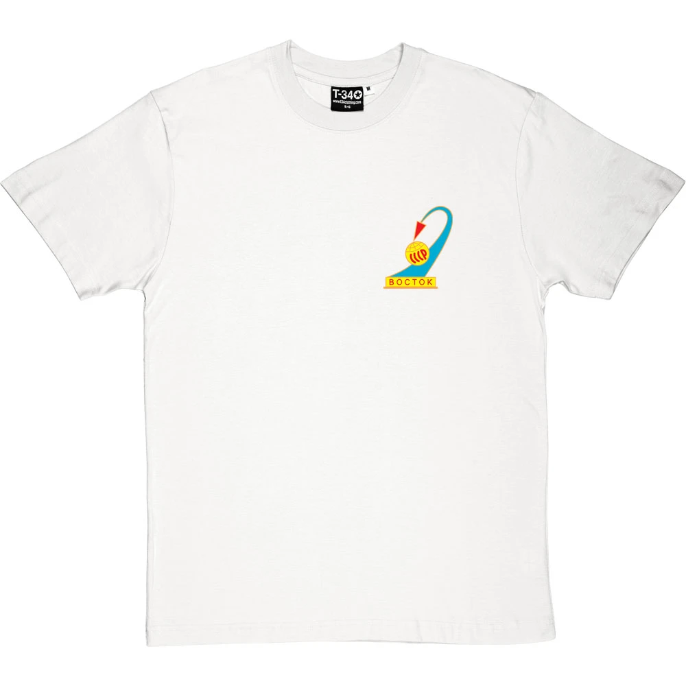 Vostok 1 Mission Insignia T-Shirt 3 Vostok 1 Mission Insignia T-Shirt - Image 3