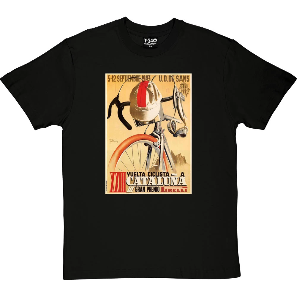 Vuelta Ciclista A Cataluña 1943 T-Shirt 1 Vuelta Ciclista A Cataluña 1943 T-Shirt