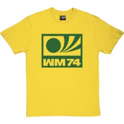 West Germany 74 T-Shirt -ThinkWear Collective Sales west germany 74 tshirt 14 yellowtshirt