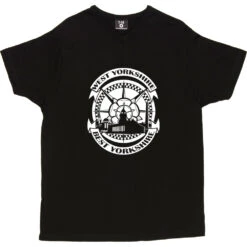 West Yorkshire: Best Yorkshire T-Shirt -ThinkWear Collective Sales west yorkshire best tshirt 2 black mens v neck tshirt