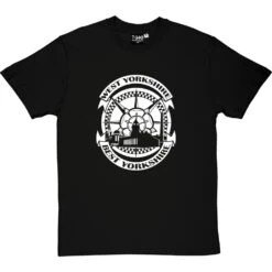 West Yorkshire: Best Yorkshire T-Shirt -ThinkWear Collective Sales west yorkshire best tshirt 2 blacktshirt