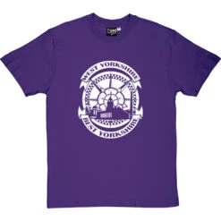 West Yorkshire: Best Yorkshire T-Shirt -ThinkWear Collective Sales west yorkshire best tshirt 2 purpletshirt