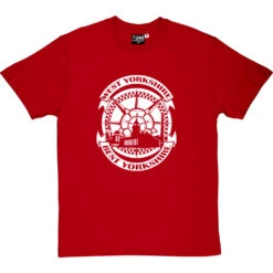 West Yorkshire: Best Yorkshire T-Shirt -ThinkWear Collective Sales west yorkshire best tshirt 2 redtshirt