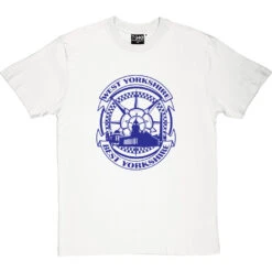 West Yorkshire: Best Yorkshire T-Shirt -ThinkWear Collective Sales west yorkshire best tshirt 7 whitetshirt