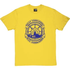 West Yorkshire: Best Yorkshire T-Shirt -ThinkWear Collective Sales west yorkshire best tshirt 7 yellowtshirt