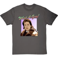 Ace Rimmer: "What A Guy!" T-Shirt -ThinkWear Collective Sales what a guy tshirt charcoaltshirt