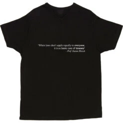 "When Laws Don't Apply Equally To Everyone " T-Shirt -ThinkWear Collective Sales when laws dont apply tshirt 2 black mens v neck tshirt