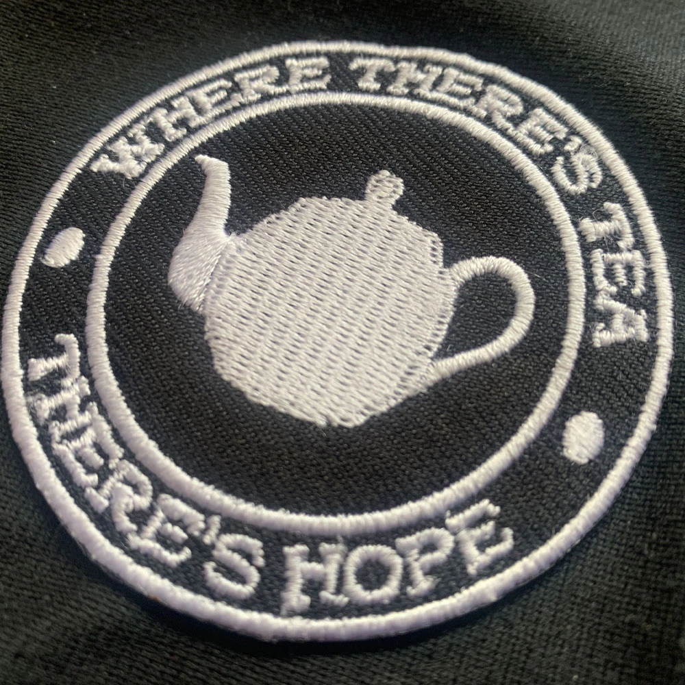 Where There's Tea There's Hope Half Zip Sweat Top 6 Where There's Tea There's Hope Half Zip Sweat Top - Image 6