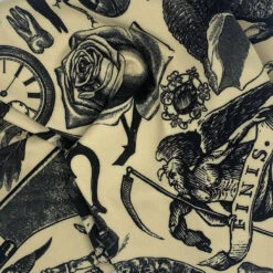 Vintage Whimsy Leggings - 50% OFF! -ThinkWear Collective Sales whimsy tattoo leggings design alt2 1000x1000 1