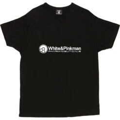 White And Pinkman Pharmaceuticals T-Shirt -ThinkWear Collective Sales white and pinkman tshirt 2 black mens v neck tshirt