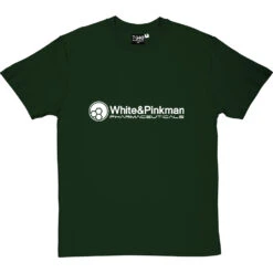 White And Pinkman Pharmaceuticals T-Shirt -ThinkWear Collective Sales white and pinkman tshirt 2 bottlegreentshirt