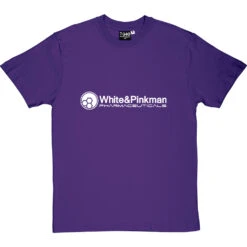 White And Pinkman Pharmaceuticals T-Shirt -ThinkWear Collective Sales white and pinkman tshirt 2 purpletshirt