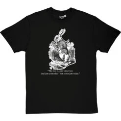 White Rabbit "Jam Tomorrow" T-Shirt -ThinkWear Collective Sales white rabbit jam tshirt 2 blacktshirt
