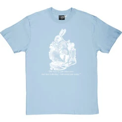 White Rabbit "Jam Tomorrow" T-Shirt -ThinkWear Collective Sales white rabbit jam tshirt 2 skybluetshirt