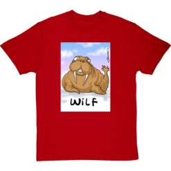 Wilf T-Shirt -ThinkWear Collective Sales wilf tshirt redtshirt