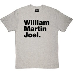 William Martin Joel T-Shirt -ThinkWear Collective Sales william martin joel tshirt 1 lightoxfordtshirt