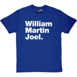William Martin Joel T-Shirt -ThinkWear Collective Sales william martin joel tshirt 2 royalbluetshirt