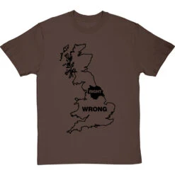 Yorkshire Right, Everywhere Else Wrong T-Shirt 28 Yorkshire Right, Everywhere Else Wrong T-Shirt -ThinkWear Collective Sales yorkshire right wrong tshirt 1 hazelnuttshirt