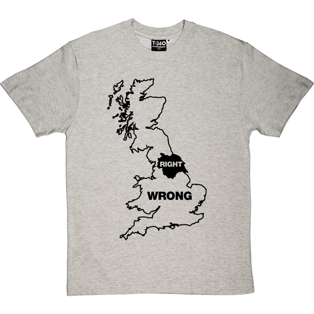 Yorkshire Right, Everywhere Else Wrong T-Shirt 20 Yorkshire Right, Everywhere Else Wrong T-Shirt - Image 20