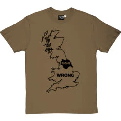 Yorkshire Right, Everywhere Else Wrong T-Shirt 27 Yorkshire Right, Everywhere Else Wrong T-Shirt -ThinkWear Collective Sales yorkshire right wrong tshirt 1 olivetshirt