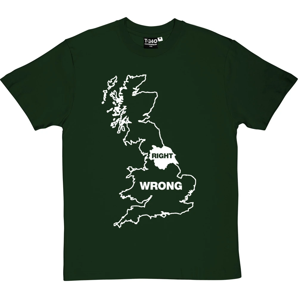 Yorkshire Right, Everywhere Else Wrong T-Shirt 3 Yorkshire Right, Everywhere Else Wrong T-Shirt - Image 3