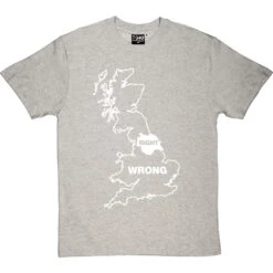 Yorkshire Right, Everywhere Else Wrong T-Shirt 24 Yorkshire Right, Everywhere Else Wrong T-Shirt -ThinkWear Collective Sales yorkshire right wrong tshirt 2 lightoxfordtshirt