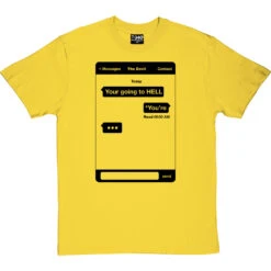 *You're T-Shirt 24 *You're T-Shirt -ThinkWear Collective Sales youre devil tshirt 1 yellowtshirt